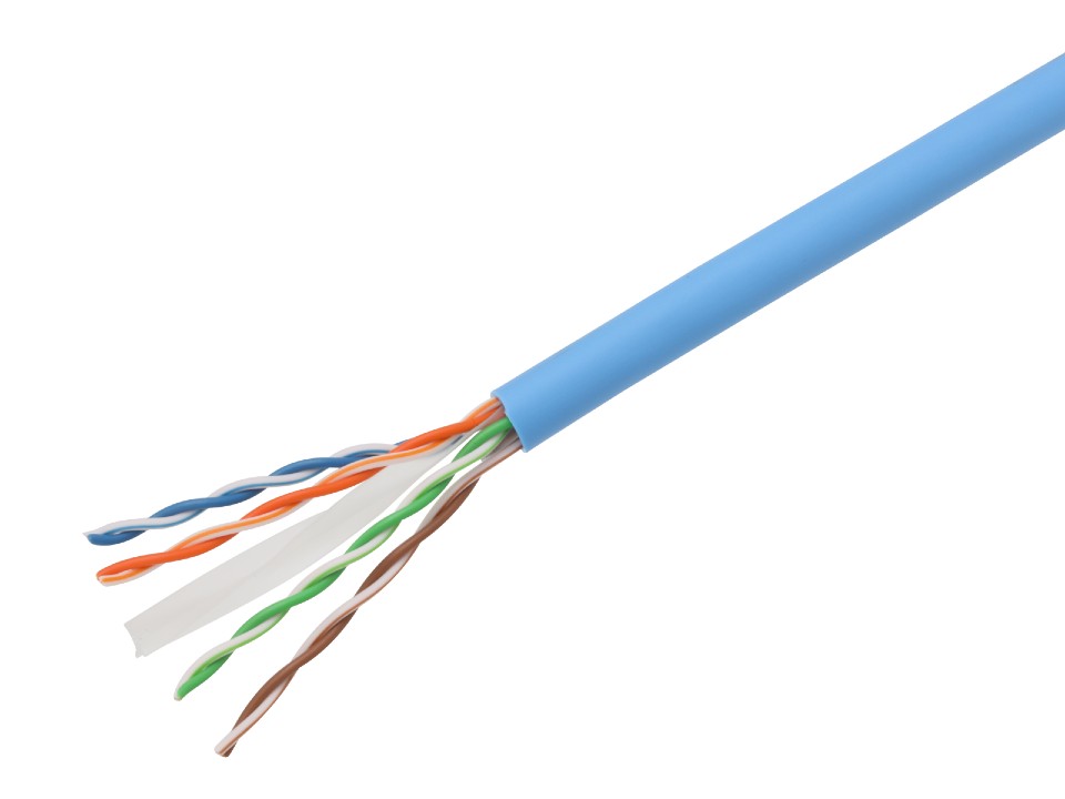 Cat6LANケーブル日本製線 Cat6 LANケーブル（300m巻き）NSGDT6 0.5mm